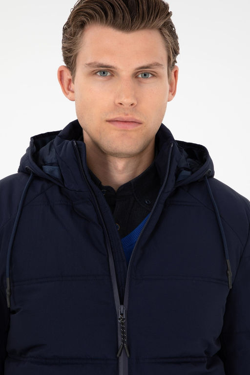 Мужское темно-синее пальто Неожиданная скидка в корзине - U.s. polo assn фото 2