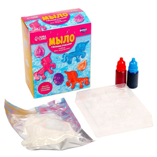 УЦЕНКА Набор для творчества. Мыло своими руками Волшебные единорожки