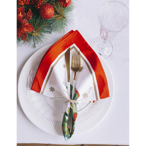 Набор новогодний «Новогодняя сказка»: скатерть 150×180 см ±3 см с ГМВО, салфетка 40×40 см-8 шт., 100% хлопок