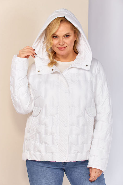 Куртка SHETTI 2210 белый фото 7