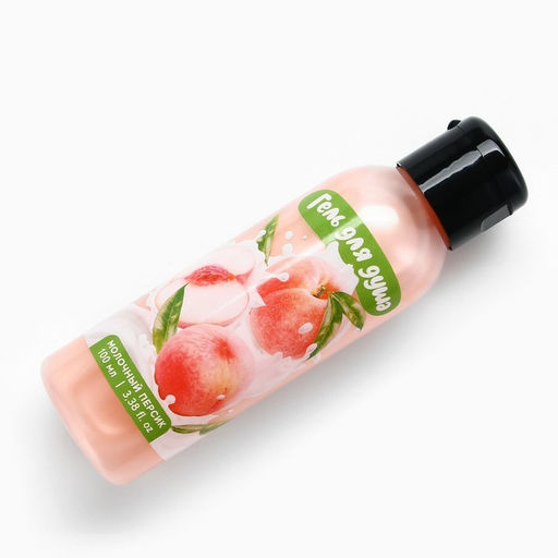 Гель для душа женский, 100 мл, аромат молочного персика, Beauty Fox