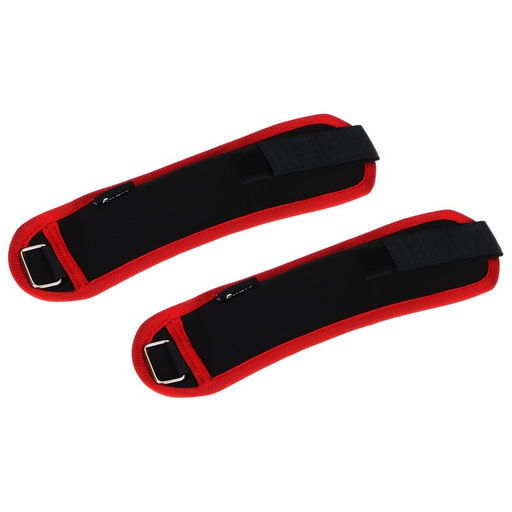 Утяжелители на запястье ONLYTOP, 2 шт. × 200 г, цвет красный