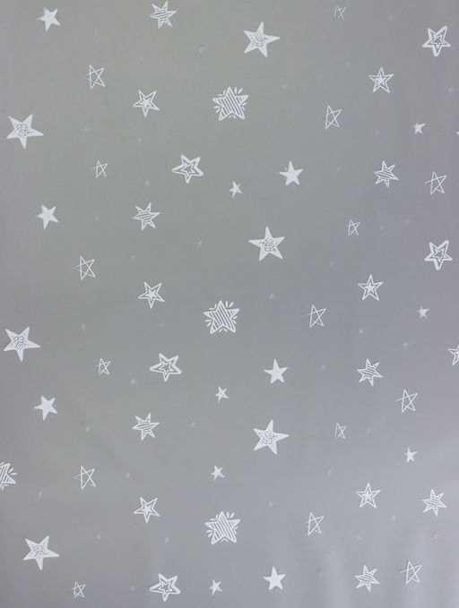 Пленка для цветов и декора, матовая, Звездочки, белый, 0.6?9 м 5% - UPAK LAND фото 4