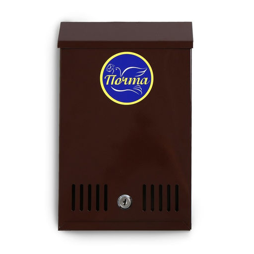 Ящик почтовый с замком, вертикальный, коричневый - Simaland фото 9