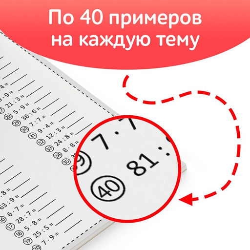 Обучающая книга Тренируем счёт. Порядок действий в выражениях, 102 листа - Буква-ленд фото 10