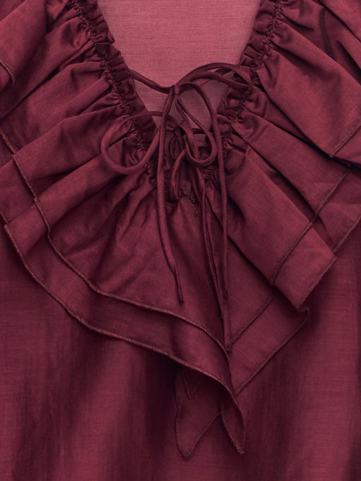 Блуза из шифона с воланами / Zarina