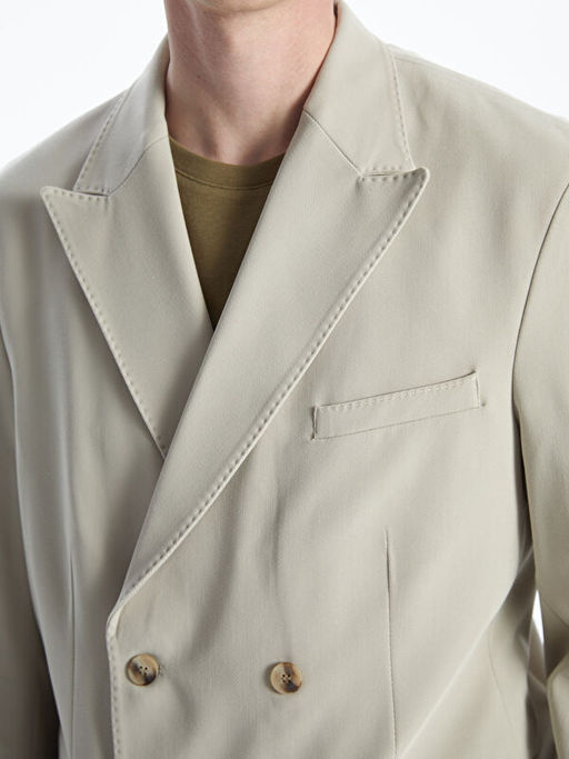 Standart Kal?p Erkek Blazer Ceket