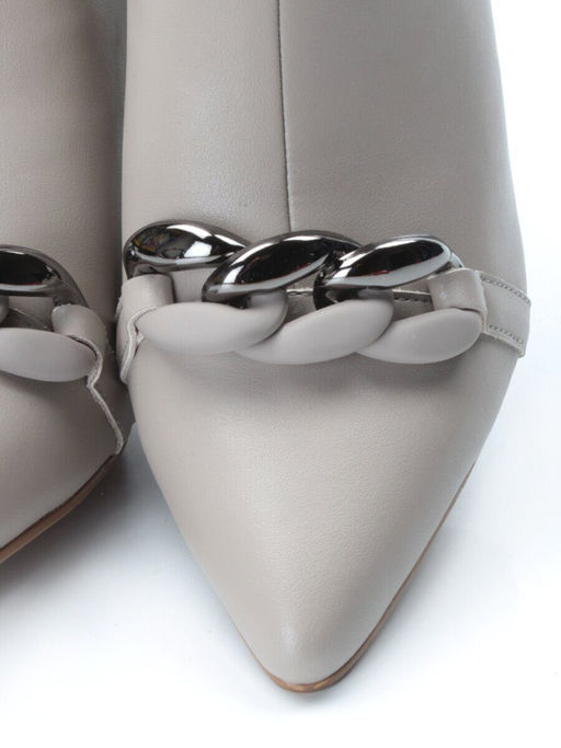 01-PCM343-3 GRAY Ботинки демисезонные женские (натуральная кожа, байка) - Фабричный китай фото 14