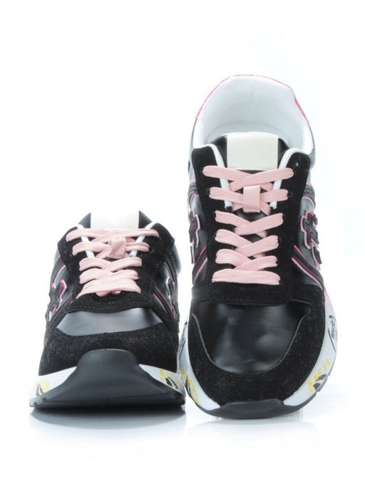 05-6026-67 BLACK Кроссовки женские (искусственные материалы) - No name фото 12