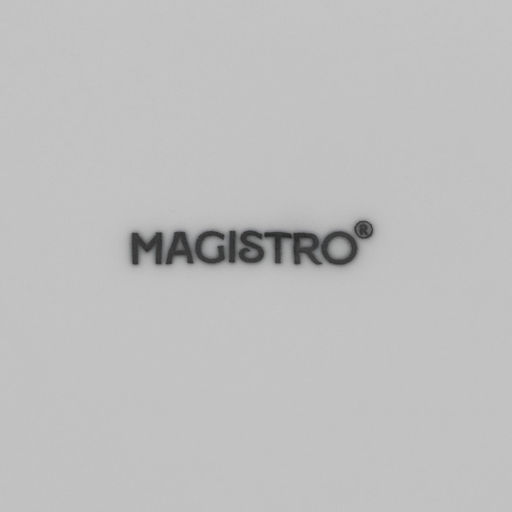 Тарелки Magistro Basic bistro, d=27 см, набор 6 шт., фарфор, белые