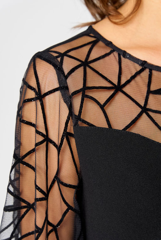 Платье EVA GRANT 7279С-Р черный