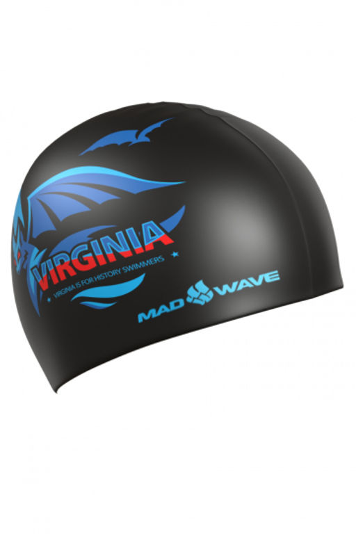 Силиконовая шапочка Virginia, Indiana, Pennsylvania, Illinois, Ohio - Mad wave фото 2