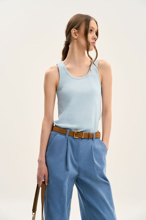 Топ GO F1010/29-1413.164-170 голубой  фото 3