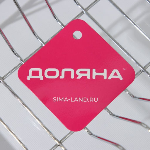 Сушилка для посуды с поддоном Доляна, 38.5×21.5×12.5 см, МИКС