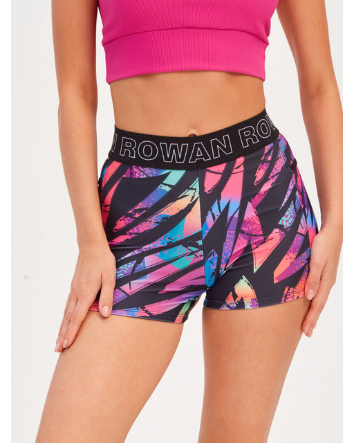 Шорты Mini brand темный принт