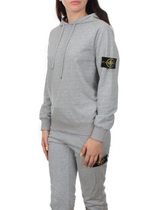 NOE102 GRAY Костюм спортивный женский (хлопок 90%, полиэстер 10%)