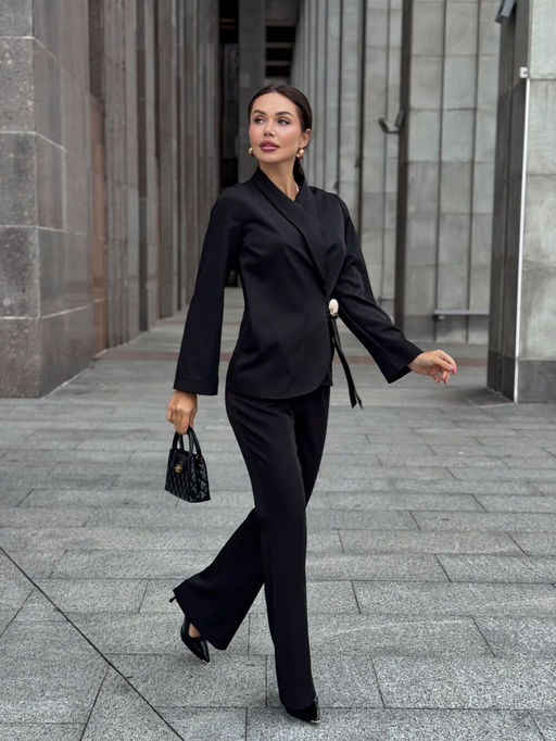 Костюм AURA 9262-170 черный