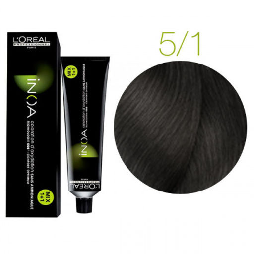 INOA 5.1 светлый шатен пепельный, 60 мл - Loreal professionnel фото 2