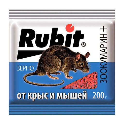 РОСТИ RUBIT Зоокумарин+ (зерно) 200 гр 24983