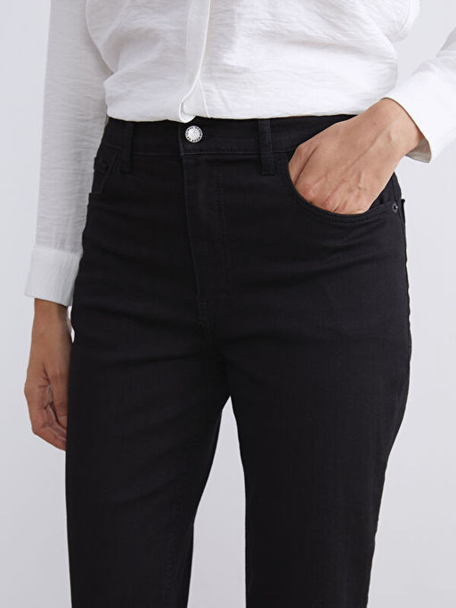 Flare Kad?n Jean Pantolon