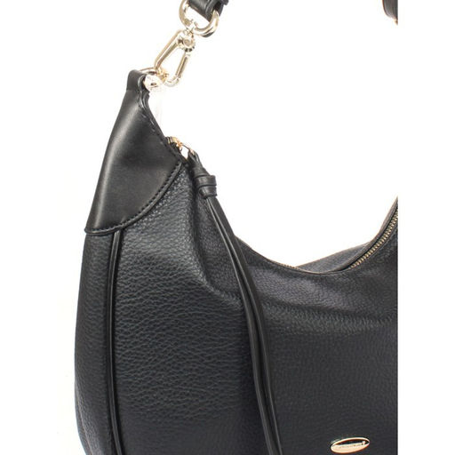 Сумка женская искусственная кожа DJ-CM 6743-BLACK, 1отд, плечевой ремень, черный SALE 257672 - Adelia фото 4