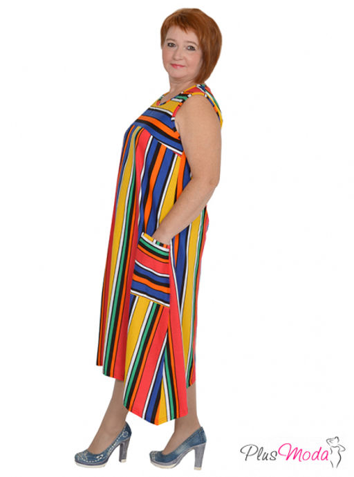 Платье Модель №1043 размеры 44-84 - Plusmoda фото 9