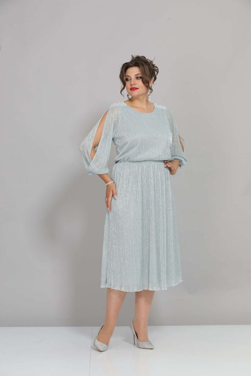 Платье Mira Fashion 5446зS-Р голубой