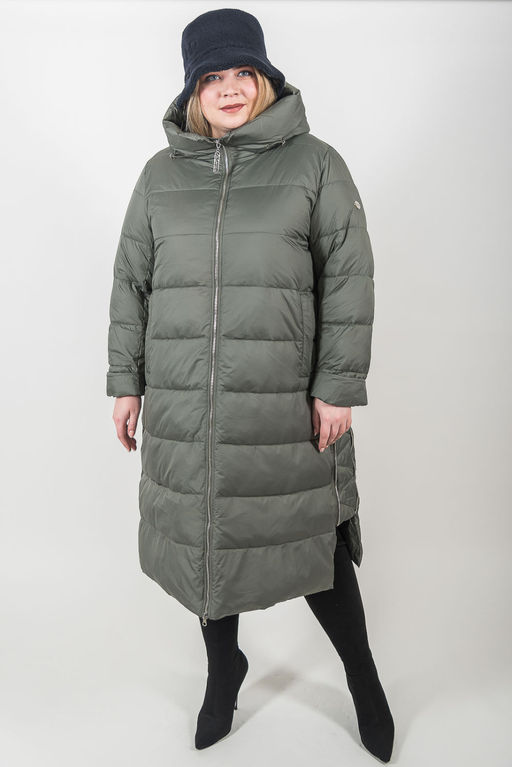 Пальто Luxury Moda 1169 зеленый
