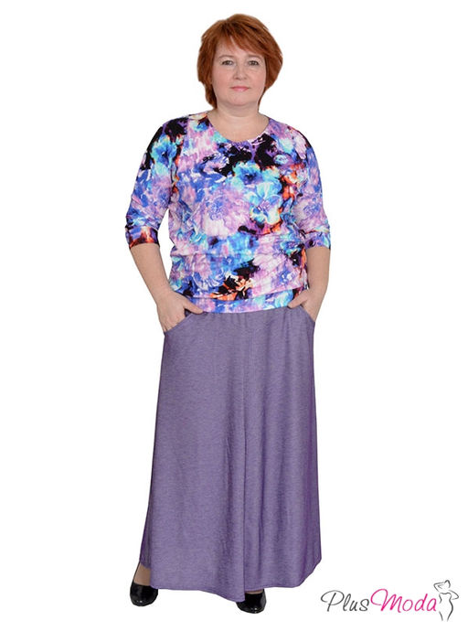 Юбка Модель №296 размеры 44-80 - Plusmoda фото 7