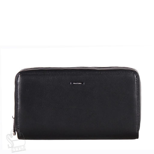 Клатч мужской кожаный 20940 black Pratero в Новосибирске фото 3
