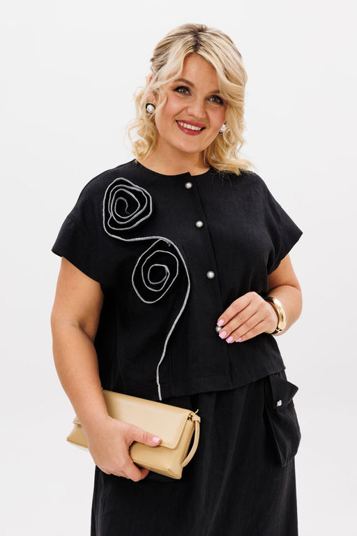 Костюм LM К 5021 черный - Elpaiz фото 4