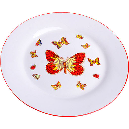 30787 Блюдо круглое 25,5см Романтика доломит LR (х24)