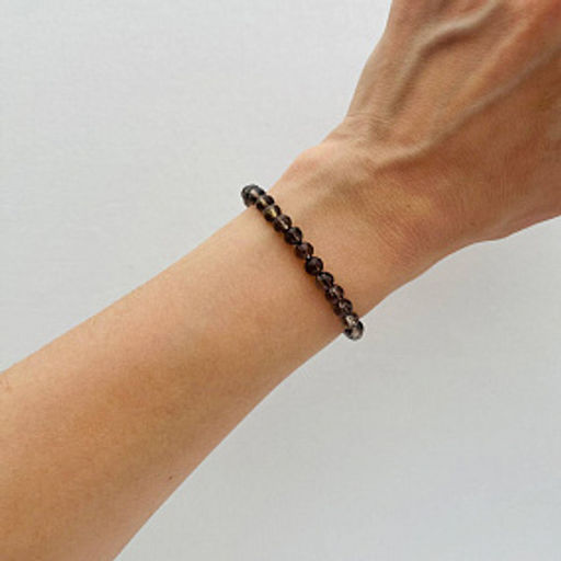 Браслет из Раухтопаза, 5,5 мм, Бразилия