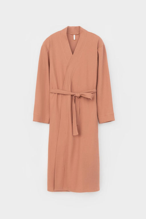 Халат Very Neat Е 50014/24 вафельный коричневый  фото 2