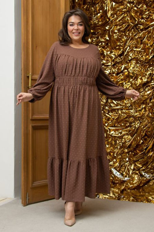 Платье Luxury Moda 1391 коричневый