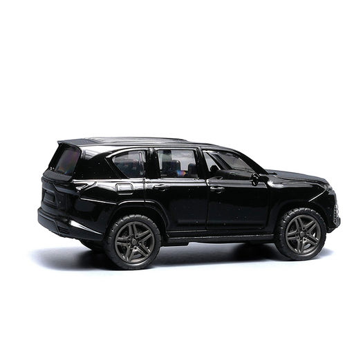 Чёрная инерционная машинка die-cast , 1:32, с люком