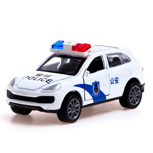 Машинка металлическая «Полиция», 1:48, инерция, открываются двери, МИКС