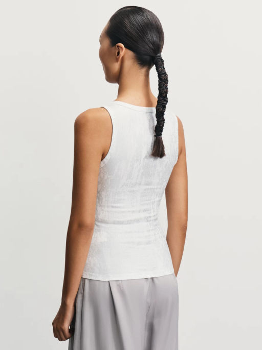 Майка с металлизированным накатом / Zarina  фото 5