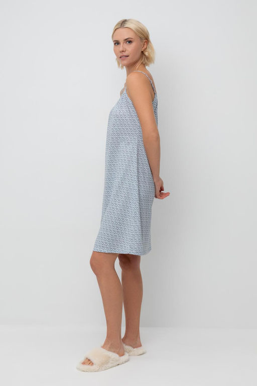 Е 10053/сахар,восточный орнамент сорочка ночная жен