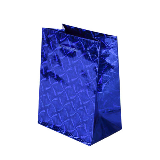 Цена за 12 шт. Пакет подарочный 11х14х6,5 голография / GW-110 /уп 12/2400/ плотность бумаги 128г/м2 - Галеонтрейд фото 7