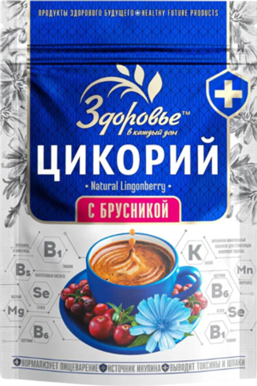 Здоровье. Цикорий Брусника 85 гр. мягкая упаковка