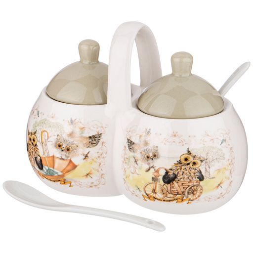 БАНКА ДЛЯ СПЕЦИЙ ДЕРЕВО МУДРОСТИ 17*10 СМ. ВЫОСТА=13 СМ. - Agness фото 3