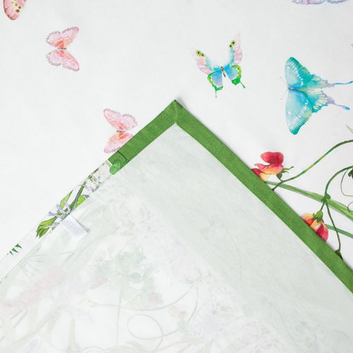 Скатерть Этель Луговые цветы 180х150 см, 100 % хлопок, саржа 190 гр/м2  фото 3