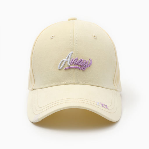 Кепка женская MINAKU, светло-жёлтая, размер 58, хлопок 100%