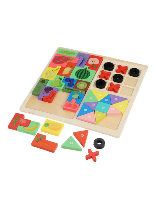 Деревянный пазл «Тетрис» 3 в 1