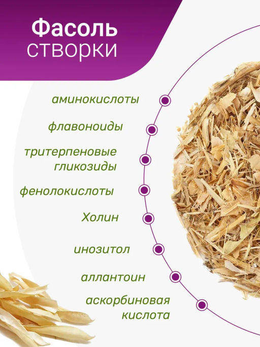 Створки фасоли - Травы горного крыма фото 3