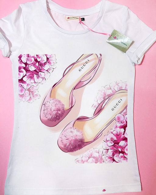 Эксклюзивная футболка Yana Pletneva упаковка плотный Zip пакет!