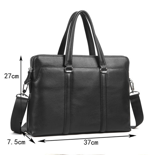 Сумка мужская, кожа, MIRONPAN 20121 Черный  фото 2