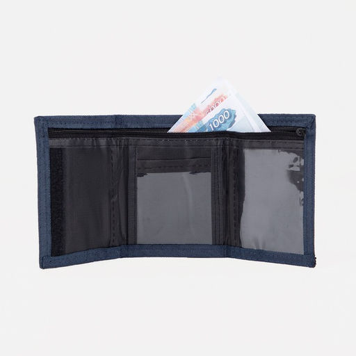 Кошелёк на липучке, цвет синий - Simaland фото 4