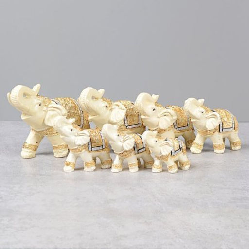 Статуэтки Слоны 7 штук набор / 8039В /уп 36/ - Галеонтрейд фото 3